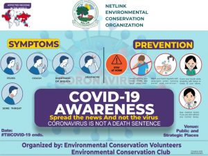 COVID 19 awareness flyer 